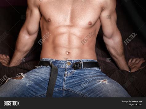 Sexy Man Body Six Pack Image And Photo Free Trial Bigstock