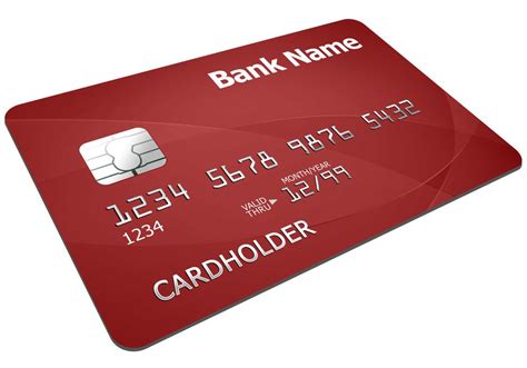 Red Debit Card Free Image Download
