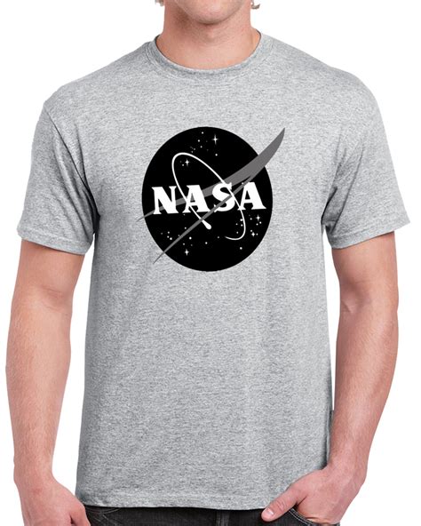 Black Nasa Logo T Shirt
