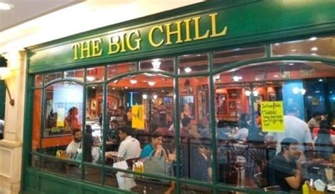 The Big Chill Is Now Open For Dine In At Two Of Their Outlets In The