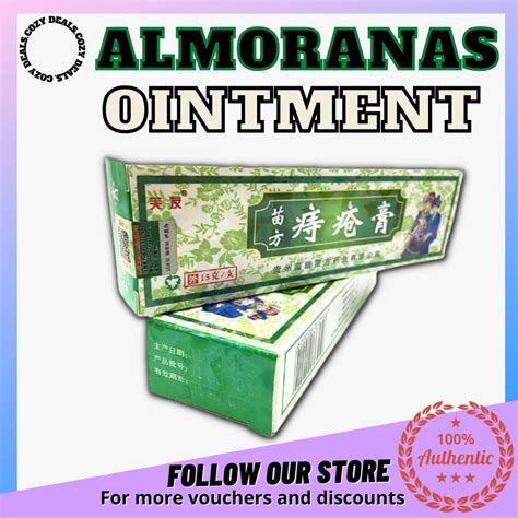 authentic hemorrhoids almuranas chinese herbal cream almoranas external treatment shopee