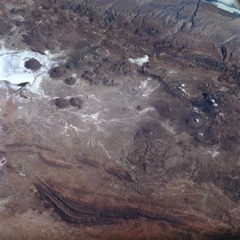 Mapa Satelital Foto Imagen Satelite Del Lago Coipasa Bolivia