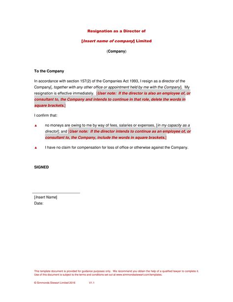 Board Resignation Letter With Examples In Pdf Examples