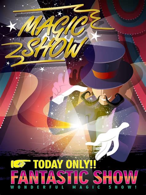 Magic Show Poster Stock Illustrations 4765 Magic Show Poster Stock Illustrations Vectors