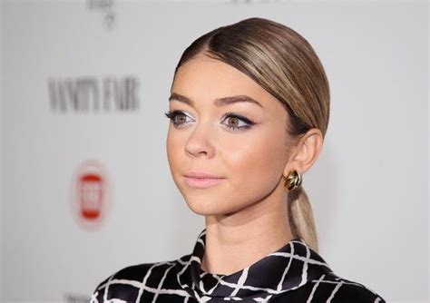Sarah Hyland At The Vanity Fair Campaign Hollywood Fiat Young