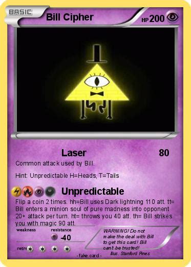 Pokémon Bill Cipher 152 152 Laser My Pokemon Card