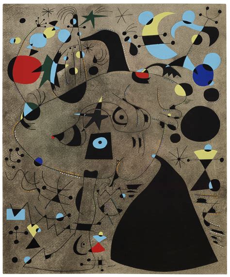 Joan MirÓ 1893 1983 One Plate From Constellations Christies