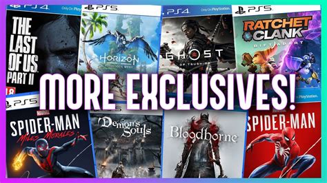 New Ps Exclusives Guessing The Confirmed Playstation Studios Games Youtube