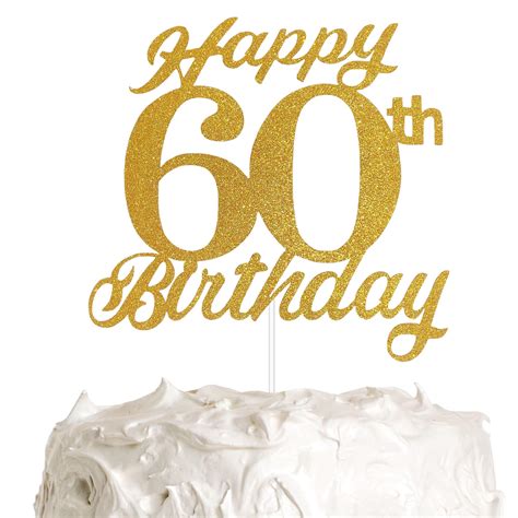 Celebrate In Style 60th Birthday Cake Decor With These Elegant Ideas