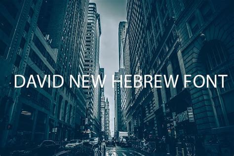 10 Hebrew Fonts Ttf Otf Free And Premium Templates