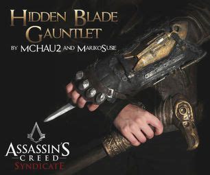 AC Syndicate Hidden Blade Guantlet Replica Hidden Blade Assassin S