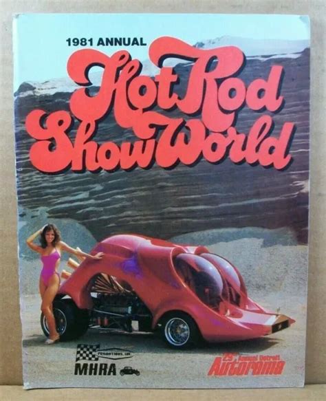 Hot Rod Show World ~ 1981 Annual 3099 Picclick