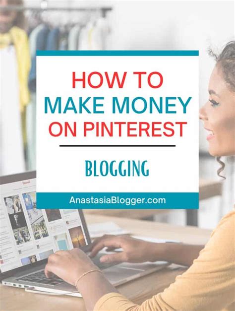 Ways To Make Money On Pinterest Without A Blog Anastasia Blogger