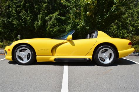 1995 Viper Bright Yellow Dodge Viper Rt10 Convertible 99980 For