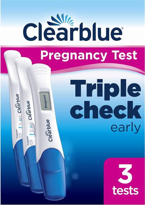 Clearblue Pregnancy Test Ultra Early Triple Check Kit Of 3 Tests