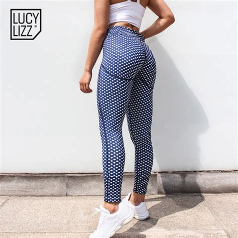 Lucylizz Sexy Push Up Yoga Pants Fitness Women Sports Leggings Gym