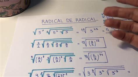 1ev Op Radicales Radical De Radical Youtube