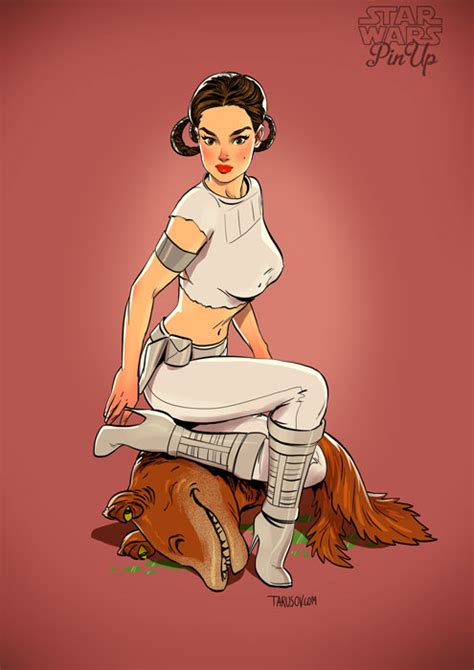 Star Wars Pinup Star Wars Characters Re Imagined As Pin Up Girls