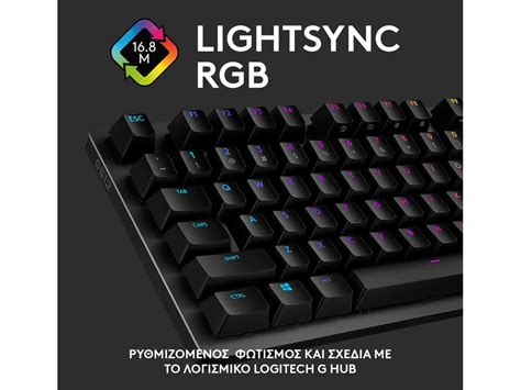 Logitech G G512 Carbon Lightsync Rgb Gaming Keyboard Gx Brown Tactile