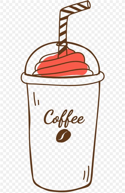 Cafe Vector Graphics Iced Coffee Illustration Png 567x1268px Cafe