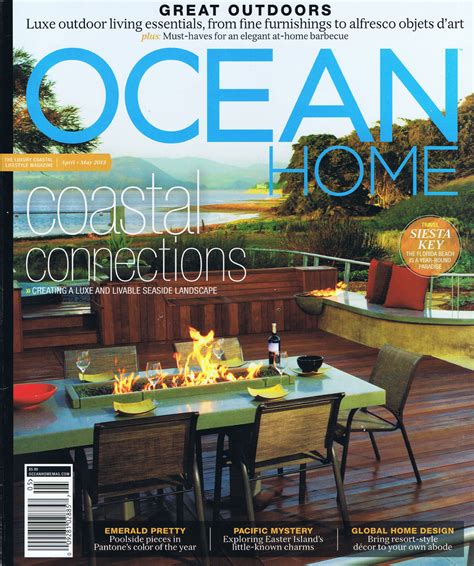 2013 April May Ocean Home Magazine Pauli And Uribe Architects Llc