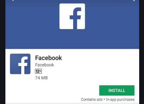 Install Facebook Application On My Phone Facebook App Install Free