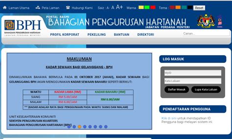 Pusat data sektor awam putrajaya. Bph Gov My Sbbph V2