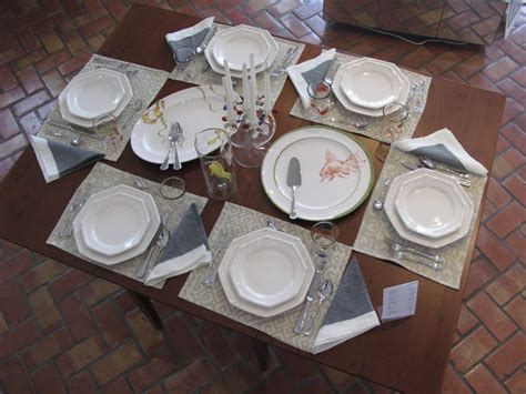 All Italian Handmade Table Setting Malbi Decor 100 Italian Handmade