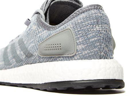 Adidas Rubber Pure Boost In Grey Gray For Men Lyst