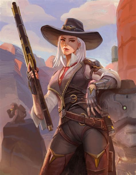 Overwatch Ashe Phone Wallpapers Wallpaper Cave