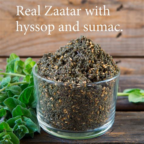 The Spice Way Garlic Zaatar Zaatar With Hyssop Blend Same Real