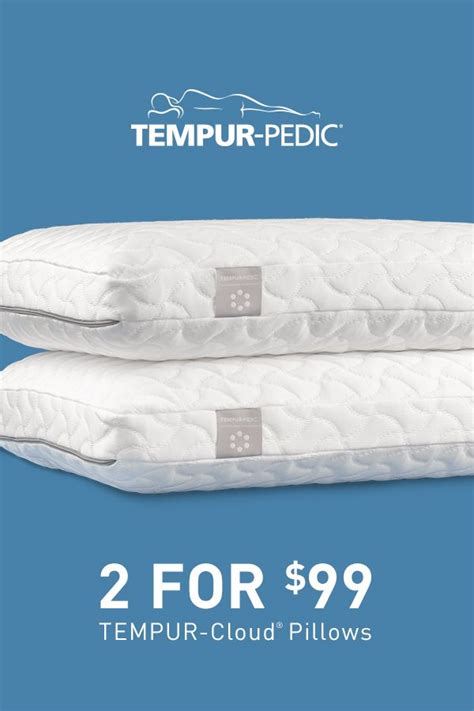 tempur cloud pillow review perfect for back sleepers 49 off