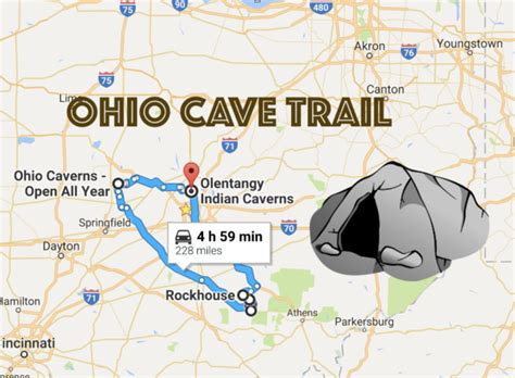 Road Trip To Ohios Best Most Incredible Caves Ohio Cave Trail
