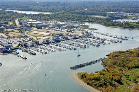 Hingham Shipyard Marina In Hingham Massachusetts United States