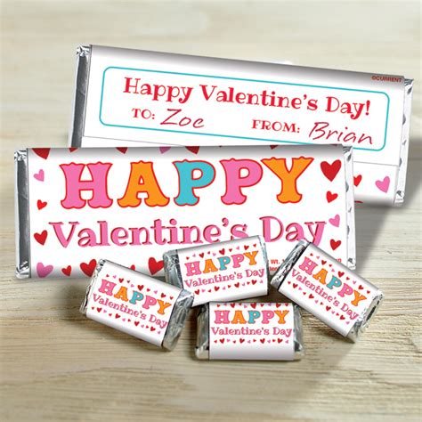 Free Printable Valentine Candy Wrappers