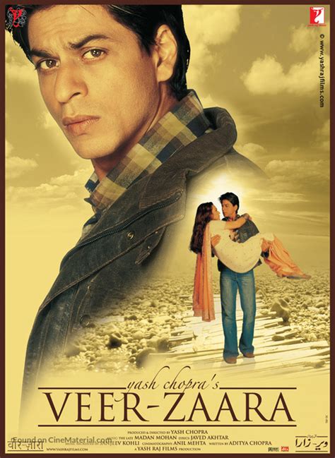 Veer Zaara 2004 Indian Movie Poster