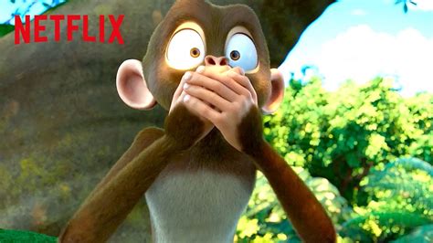 Monkey Talks For The First Time 🙊 Jungle Beat The Movie Netflix