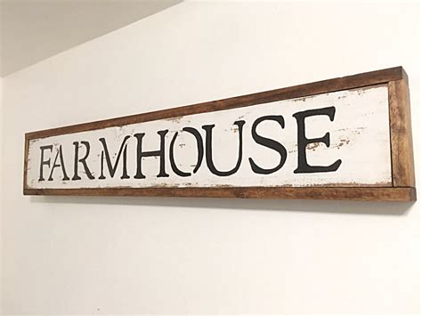 Rustic Reclaimed Wood Farmhouse Sign Rustic Home Decor Etsy