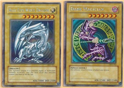 Buy Yu Gi Oh Blue Eyes White Dragon Dark Magician 50 Card Lot W