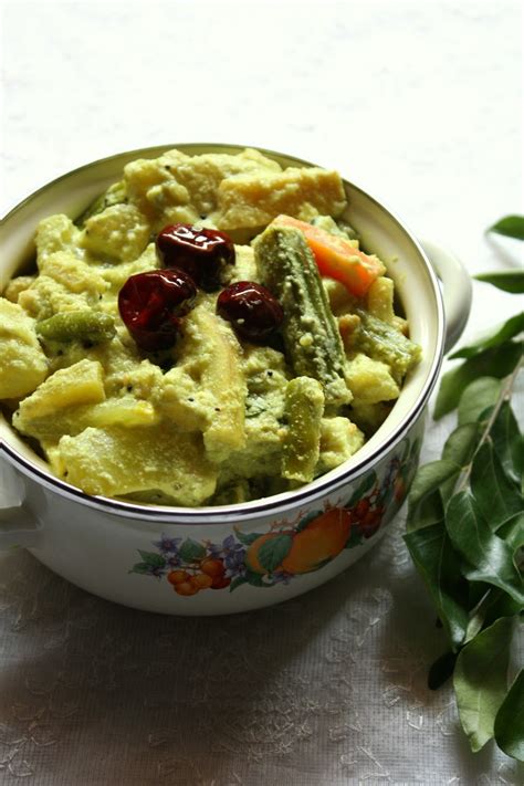 Cook Like Priya Kerala Style Aviyal Recipe Mixed Vegetable Coconut