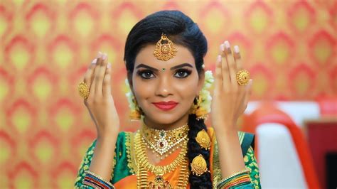 South Indian Bridal Makeup In Trichy Beauty Parlour In Trichy