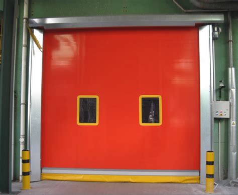 industrial automation overhead high speed rapid fast exterior rolling shutter for clean room