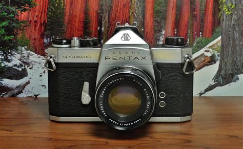 Vintage Asahi Pentax Spotmatic Sp 35mm Slr Film Camera M42 Etsy