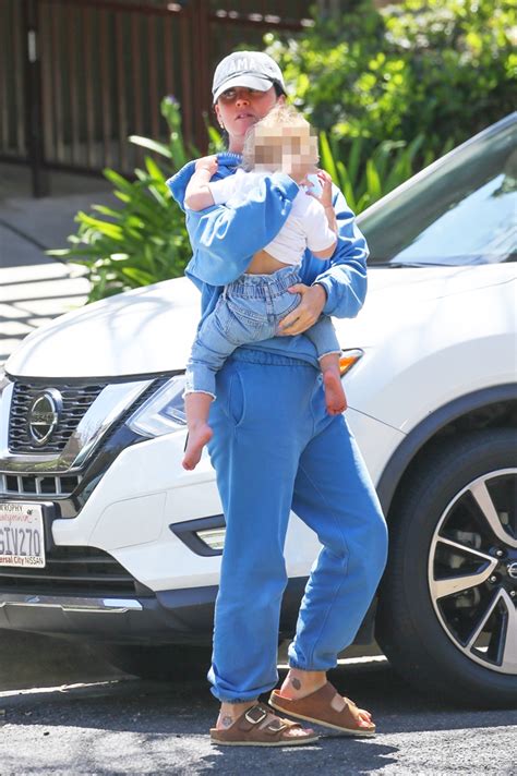 Katy Perry Cradles Daughter Daisy 1 In Her Arms While Out With Her