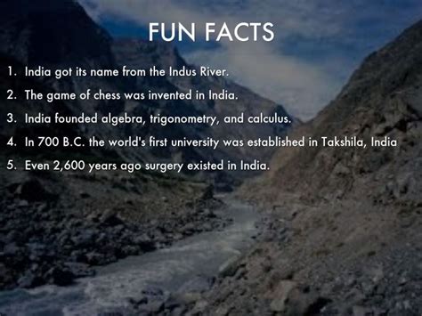 Fun Facts About Ancient India World Populace