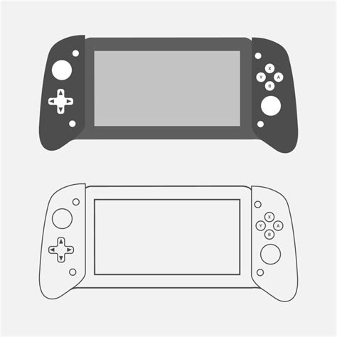 Nintendo Switch Consola Vector Ilustraci N Vector Switch