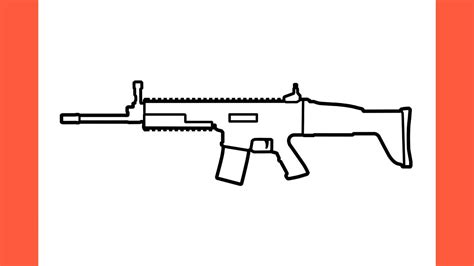 Assault Rifle Drawings