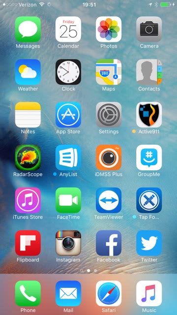 Share Your Iphone 6s Plus Homescreen Iphone Ipad Ipod
