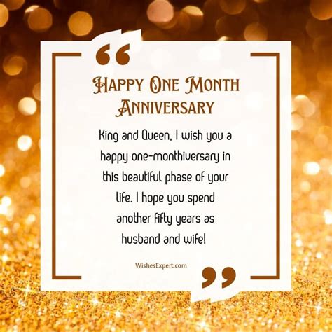 45 Best Happy 1 Month Anniversary Wishes And Messages