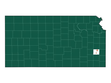 Population In Salem Township Allen County Kansas Community